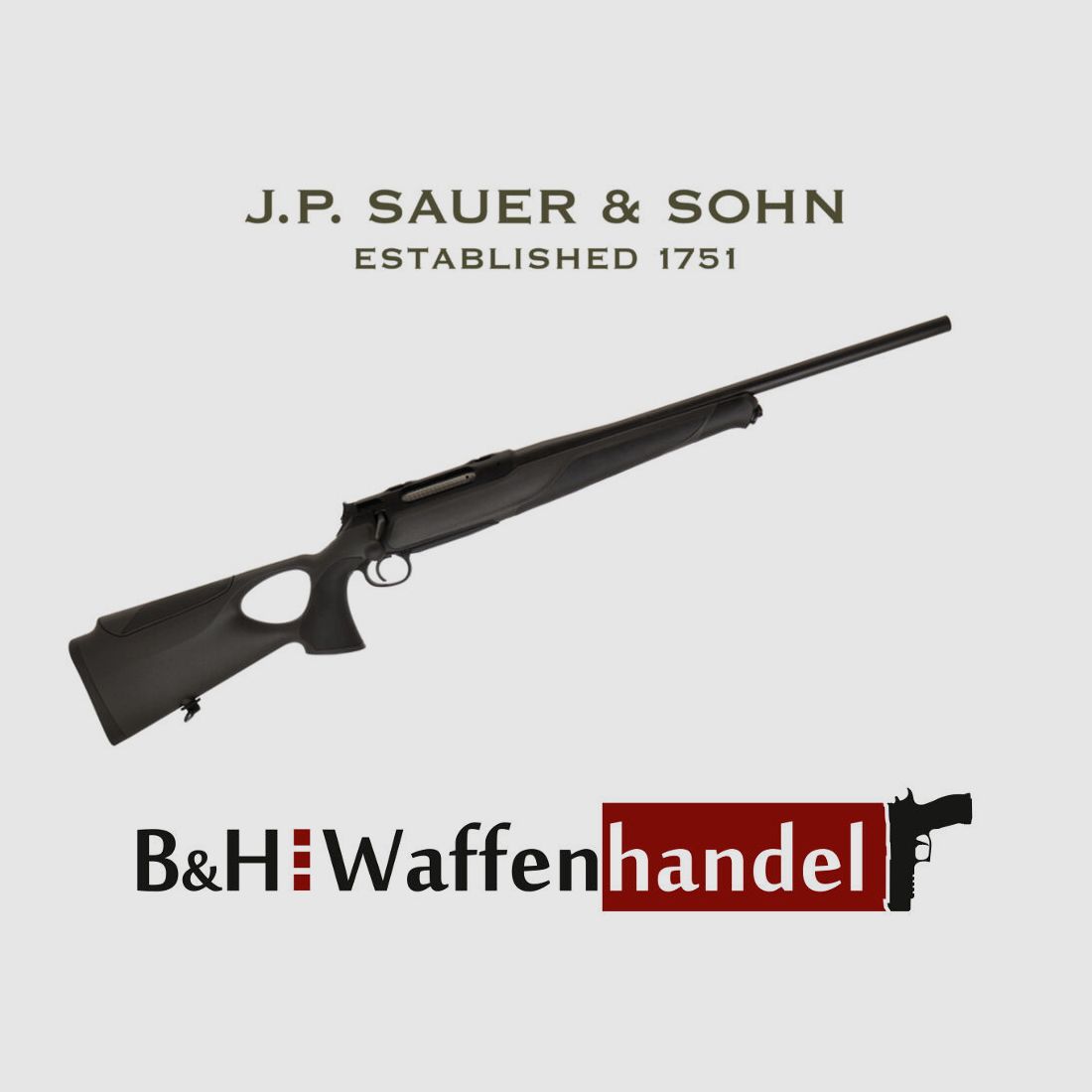 Sauer & Sohn	 S 404 Synchro XT / LL51cm / Laufgewinde