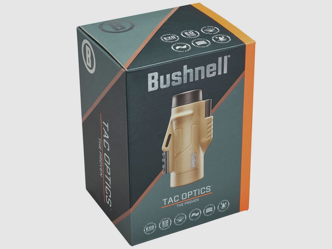 Bushnell Monocular 10x42 Legend Ultra HD Tan Mil-Ret, ED Glass, UWB Monokular, Bild 9 von 9