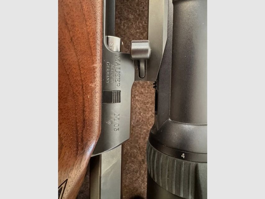 Mauser M03 bolt-action rifle with Swarowksy Z6i (2-12x50)