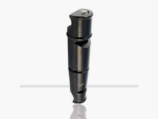 Silbato de cuerno de bufalo de 2 tonos. 9 CM.