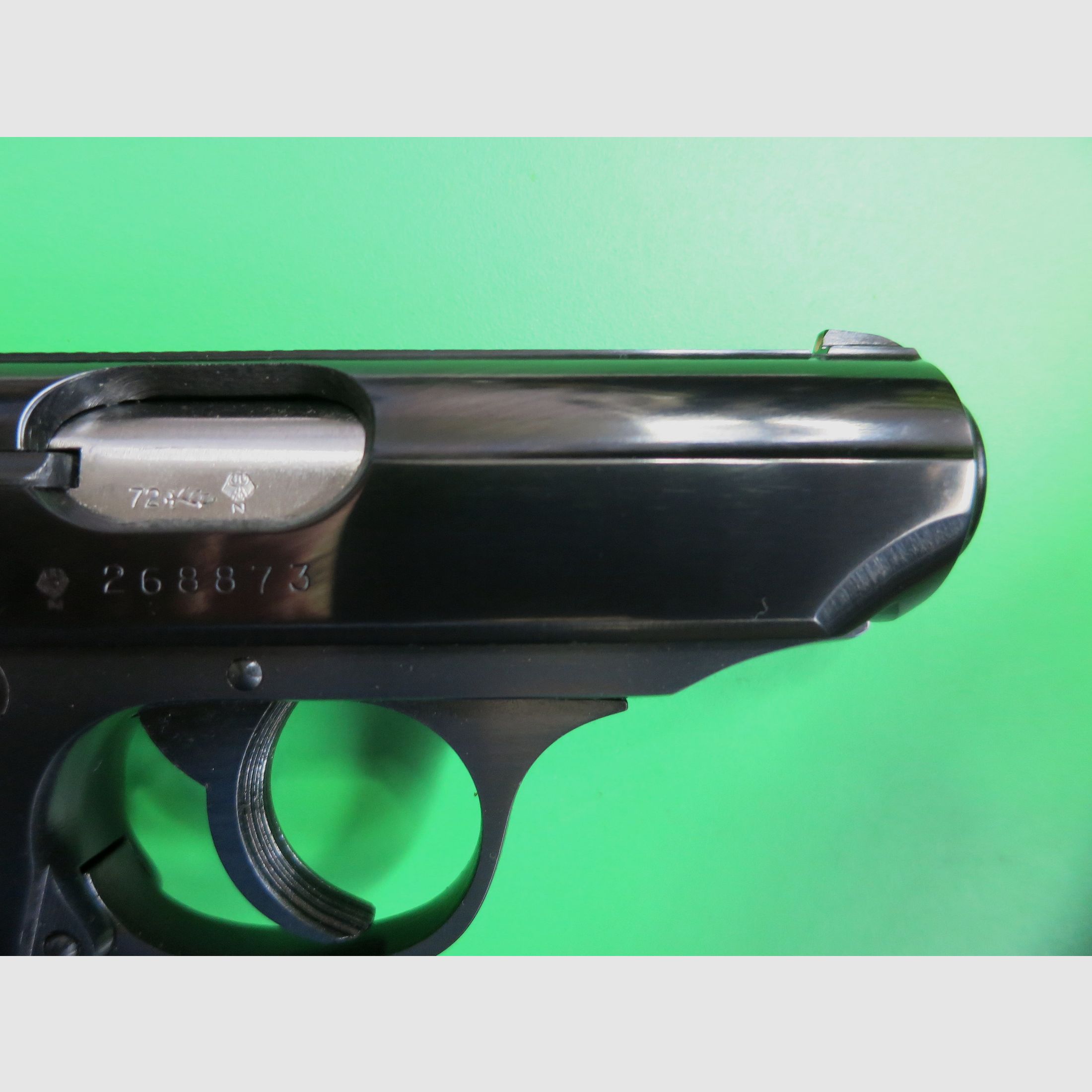 Halbautomatische Pistole, Walther PPK/S, Kal. 7,65 mm Browning, wie neu       #76-2