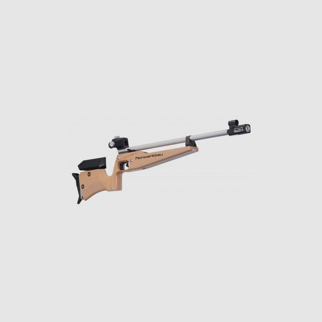 DISAG RedDot Gewehr Holz Komplettpaket mit MiniView II Laser Trainingsysteme