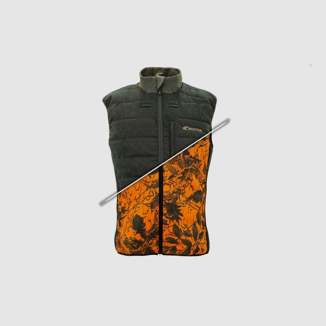 Carinthia Ultra Loden Gilet Reversibile oliva
