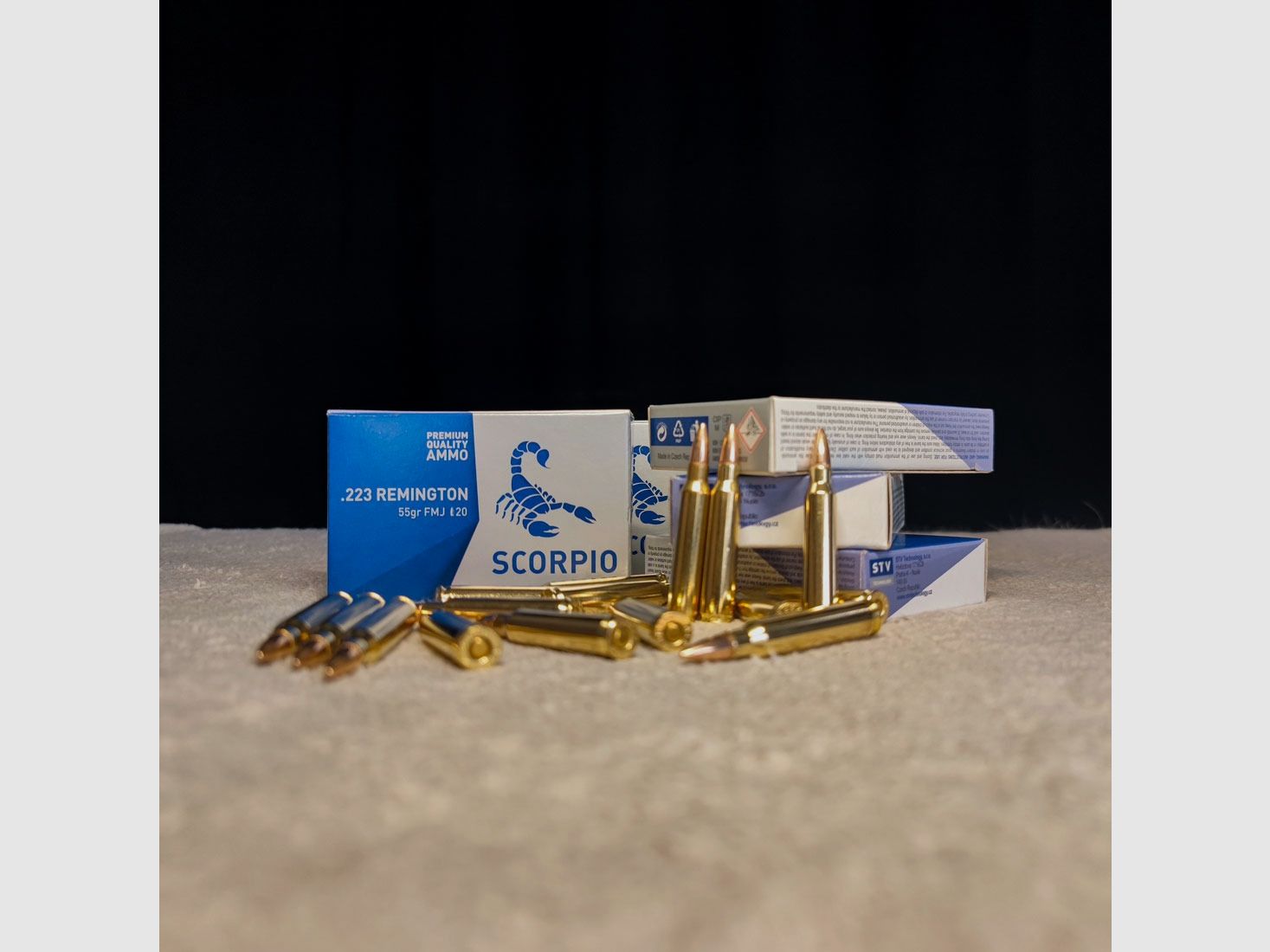 STV Scorpio .223 Rem FMJ 55 grs 1000 Schuss