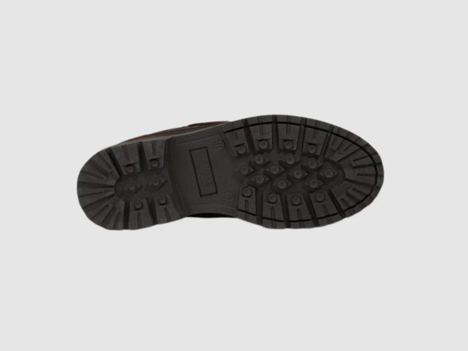 Aigle Leather Moccasins Tarmac (Dark Brown)