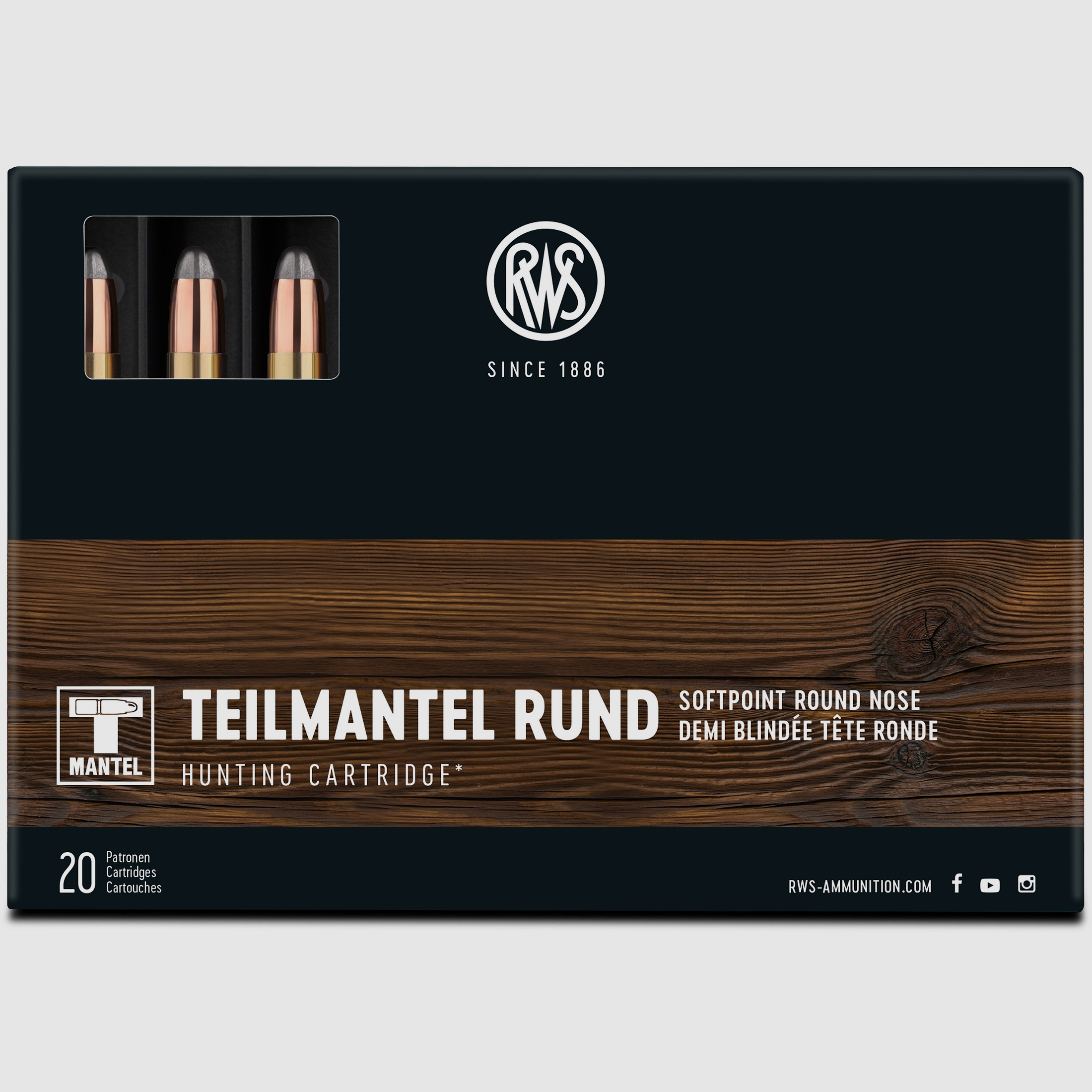 RWS 9,3x74R TMR 18,5g