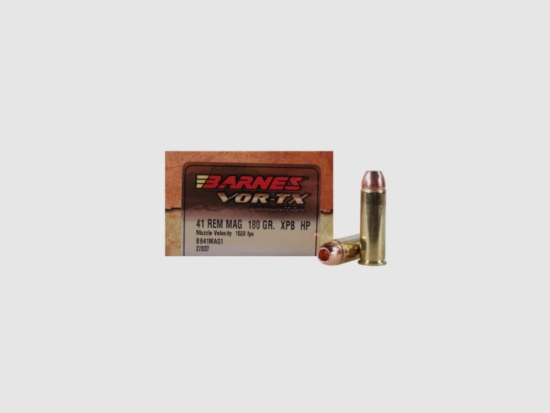Barnes VOR-TX .41 Rem. Mag. 180GR XPB Hollow Point 20 Patronen