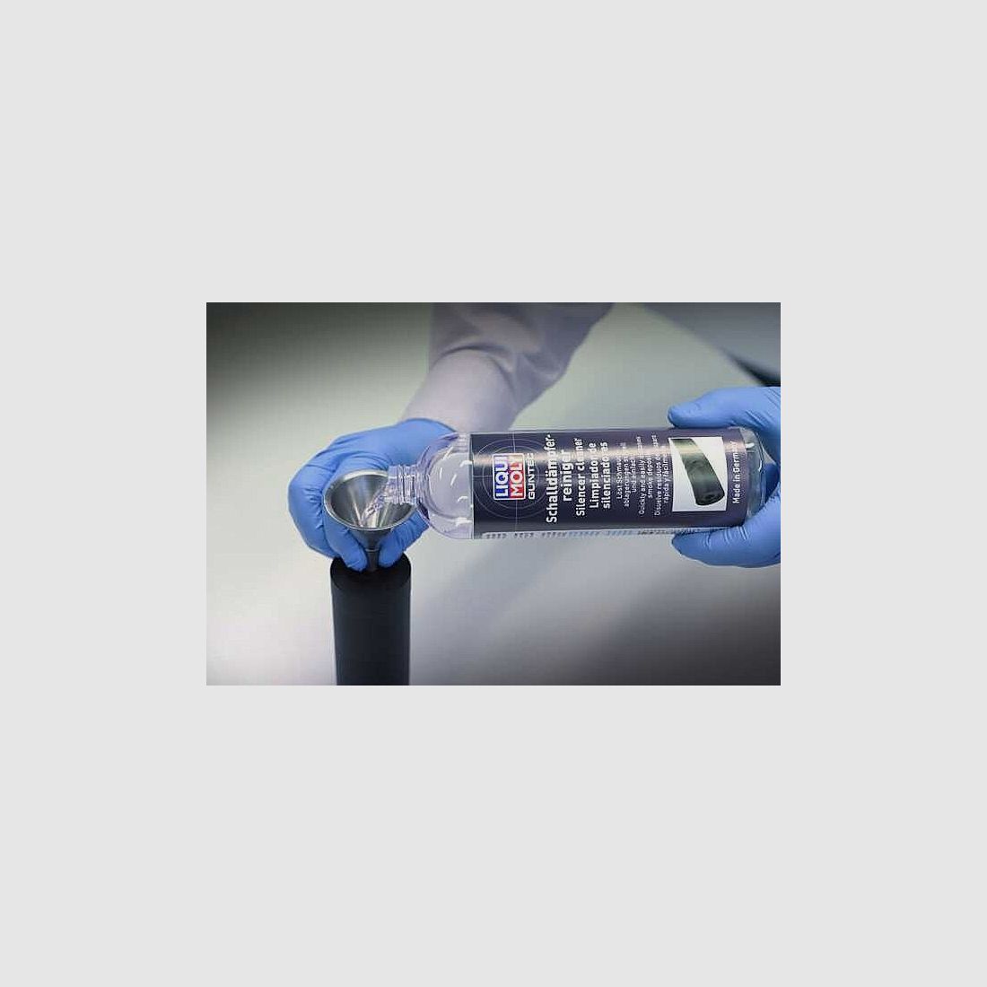 LIQUI MOLY GUNTEC Silencer Cleaner 500ml Weapon Care & Cleaner Silencer Hunting Rifle