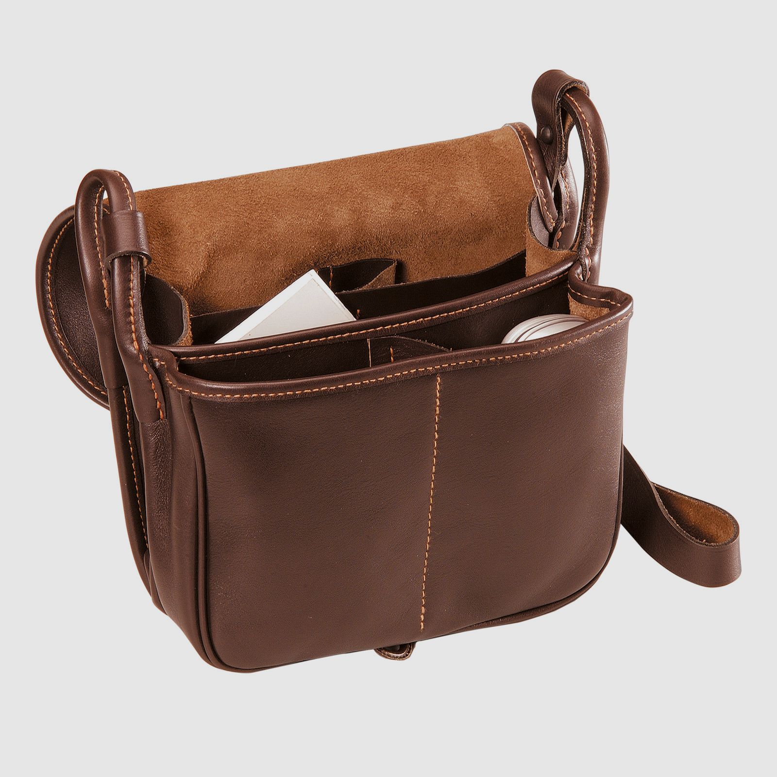 Förstertasche aus Pull-up Leder