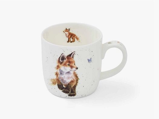 Wrendale Tasse 'Born To Be Wild' - Fuchs