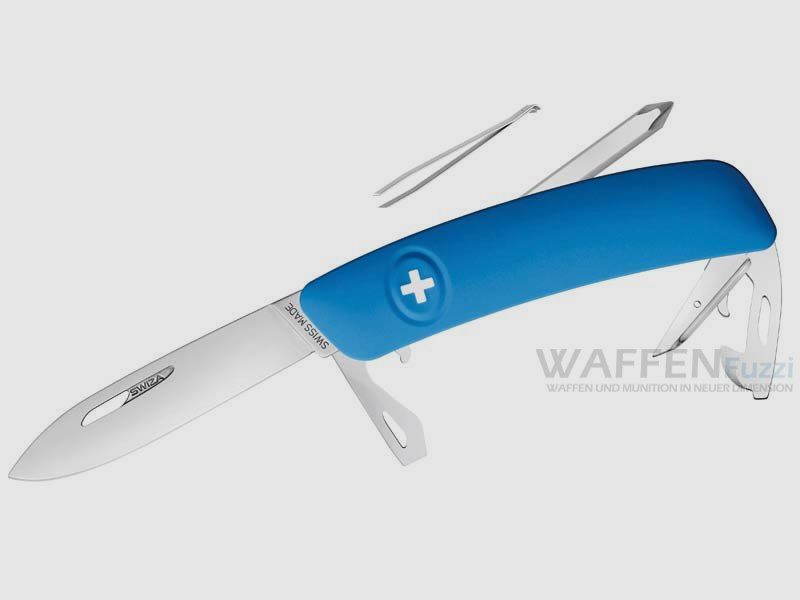 SWIZA zakmes D04 blauw