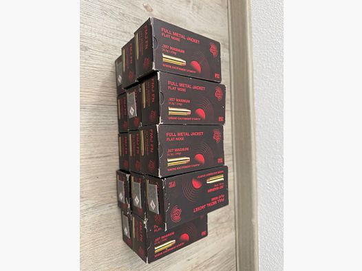 700 Schuss Geco .357 Magnum 158gr FMJ Flat Nose