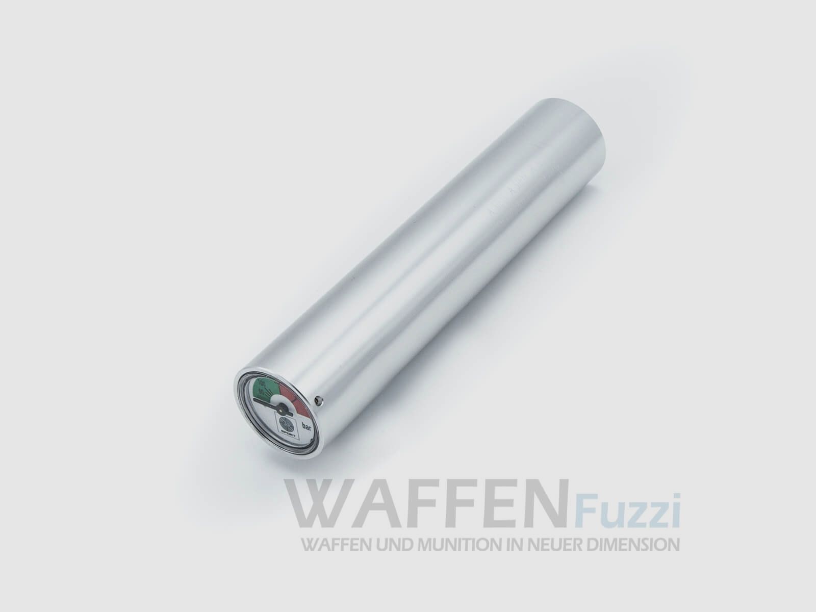 Druckbehälter kurz für Steyr Pressluftpistolen 150mm Silber 01/2018