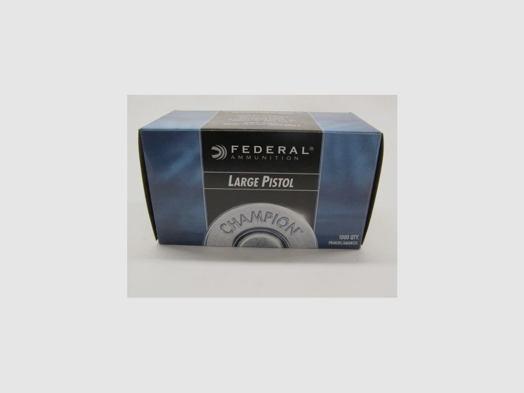 FEDERAL PRIMERS LARGE PISTOL 150I, image 1 of 2