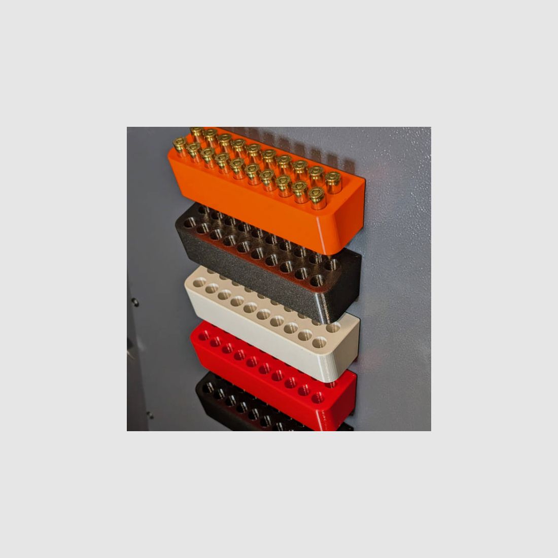 Supporto magnetico per munizioni per cartucce per armadietto delle armi - Accessorio per armadietto delle armi, immagine 5 di 7