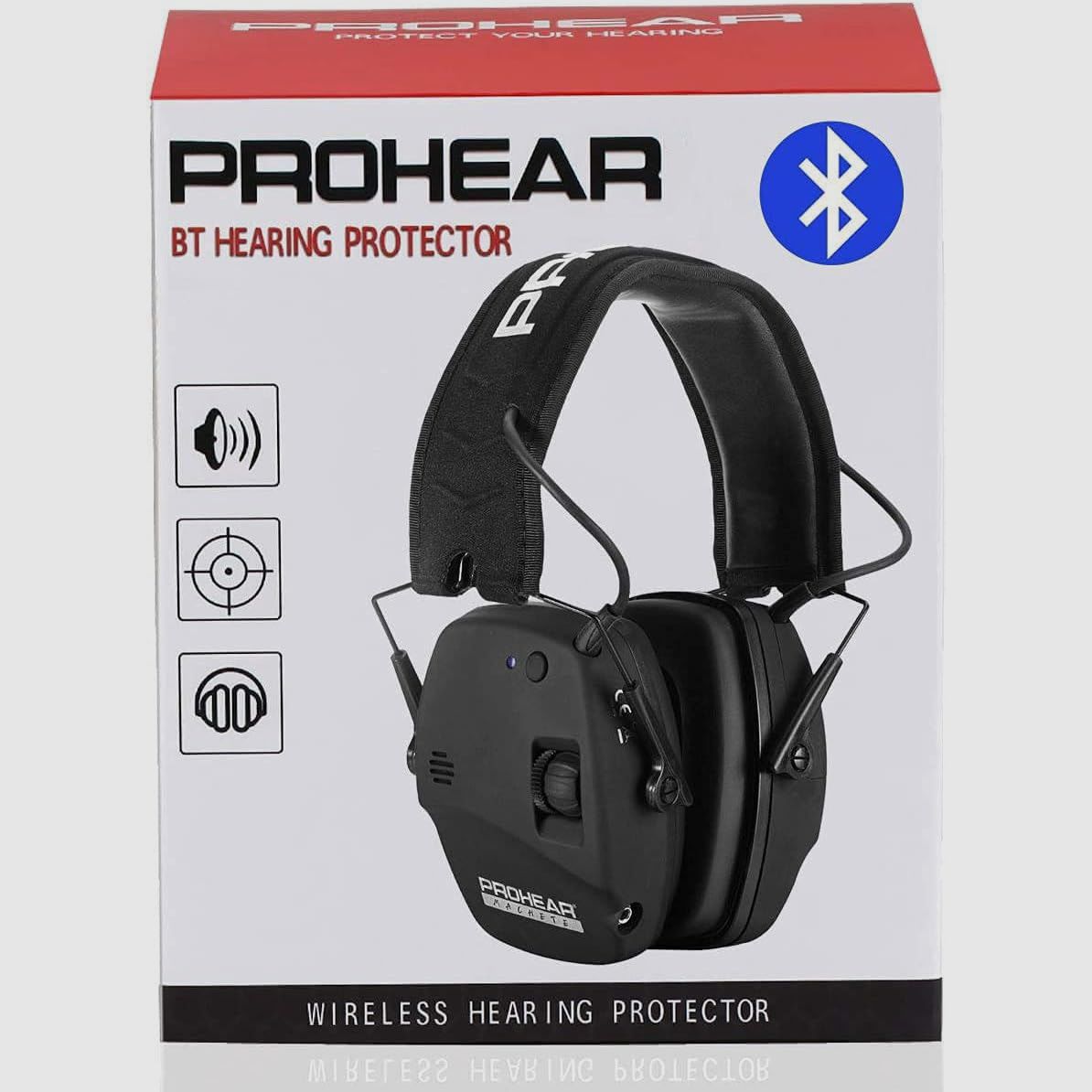 ZOHAN EM035 Gehörschutz 23dB Bluetooth mit Gelpolster, Bild 1 von 4
