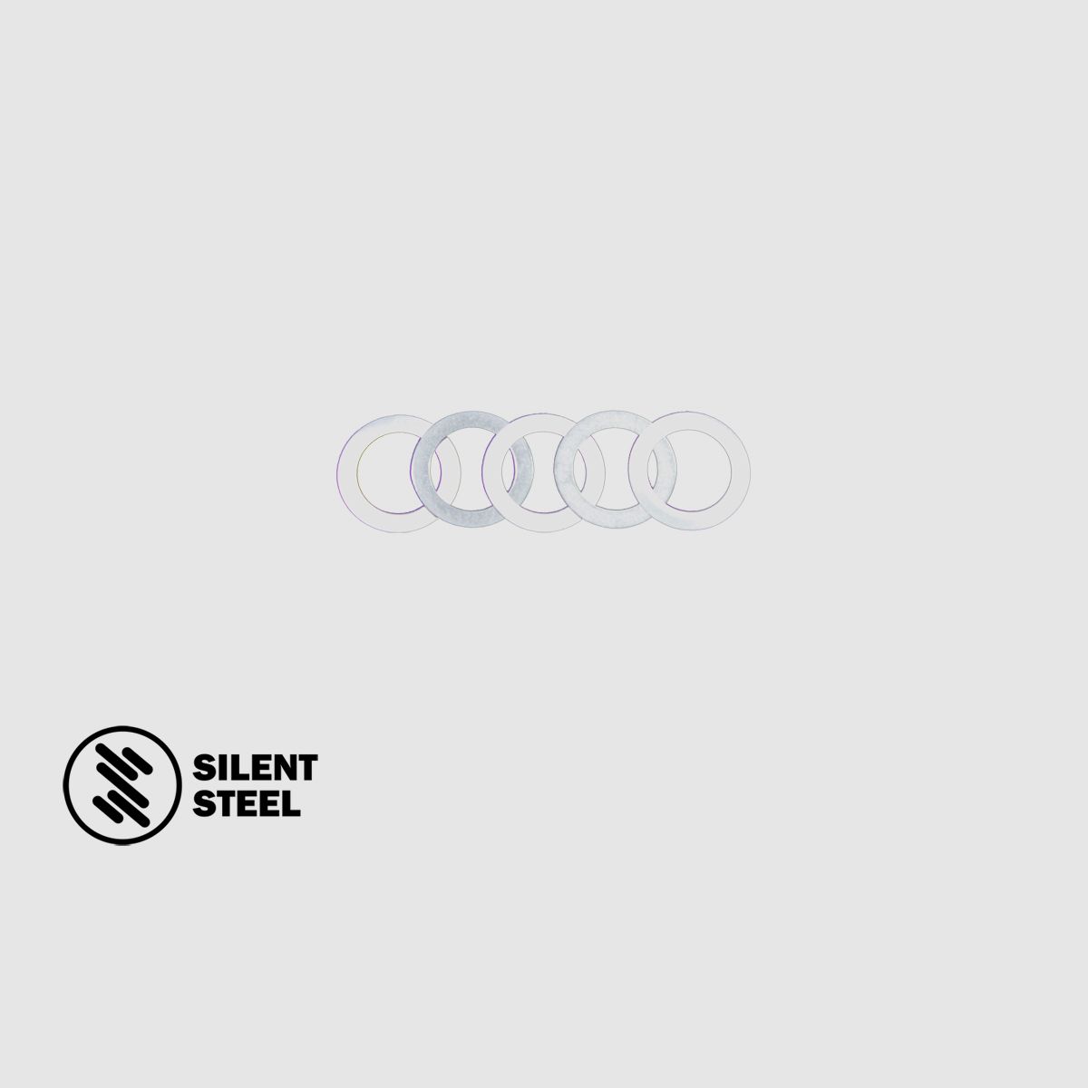 SILENT STEEL Muzzle Device Shim Kit - 13mm, Bild 2 von 2