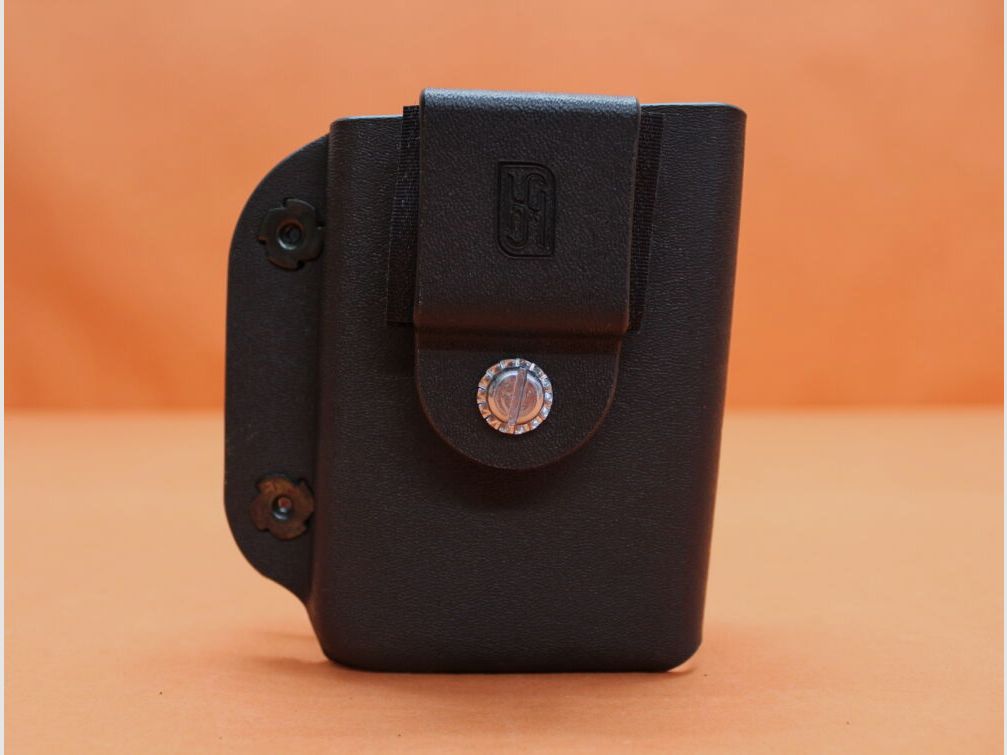 Höppner & Schumann Höppner&Schumann support de magazine Speedmag Molot RH Beltloop 40mm Kydex noir