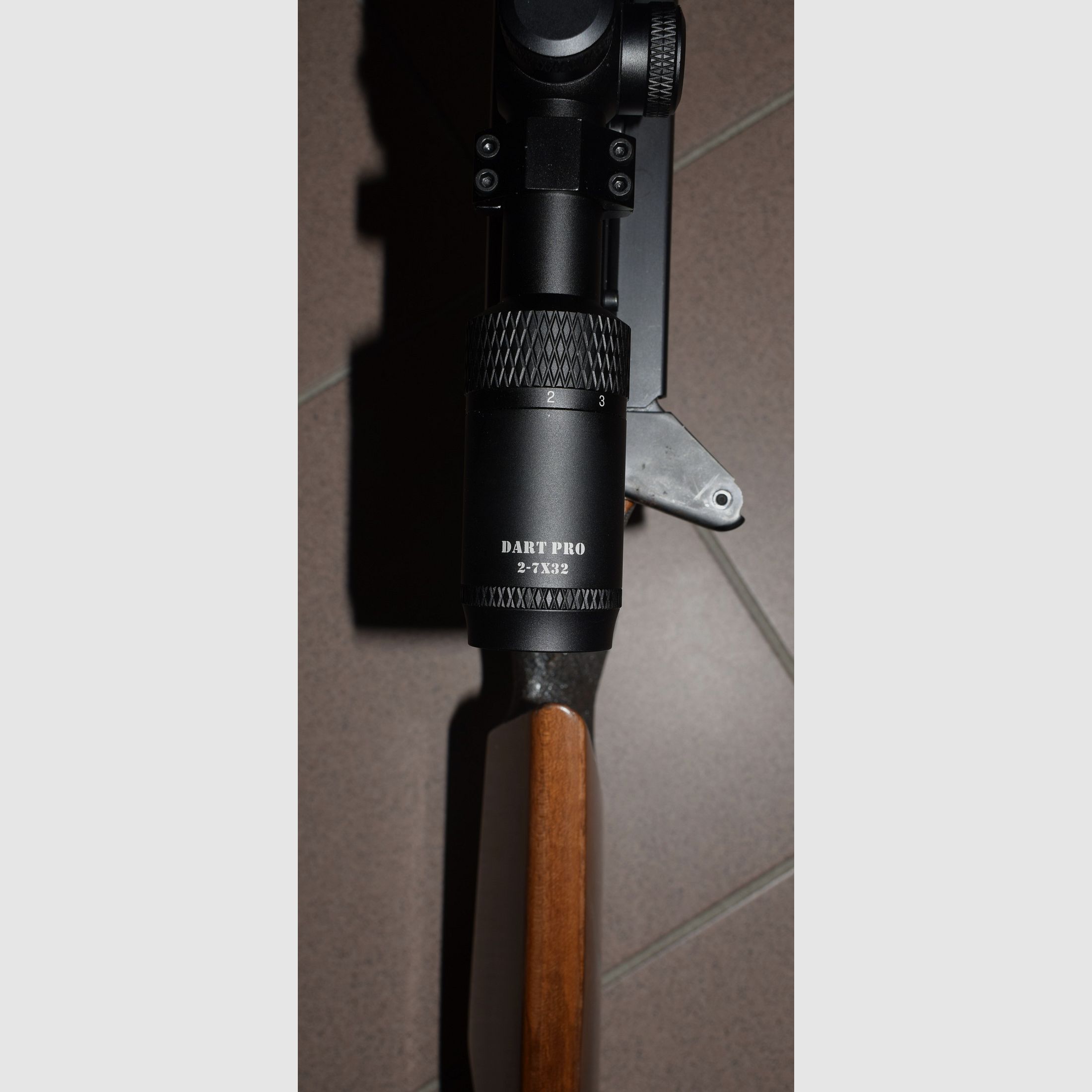 Air rifle Walther LGR sniper conversion completely revised