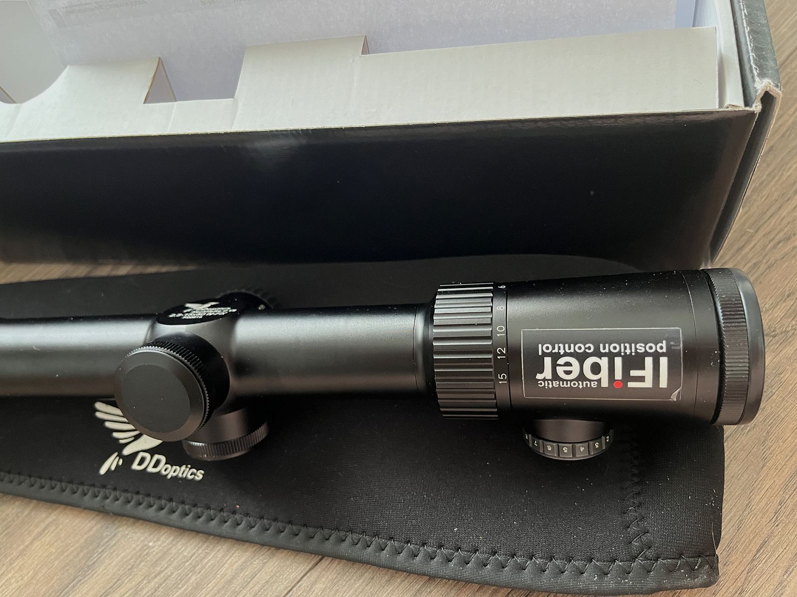 DDoptics Nighteagle V6 2.5-15x50 Gen 3 iFiber (NFX) – tested by DDoptics (06/2025)