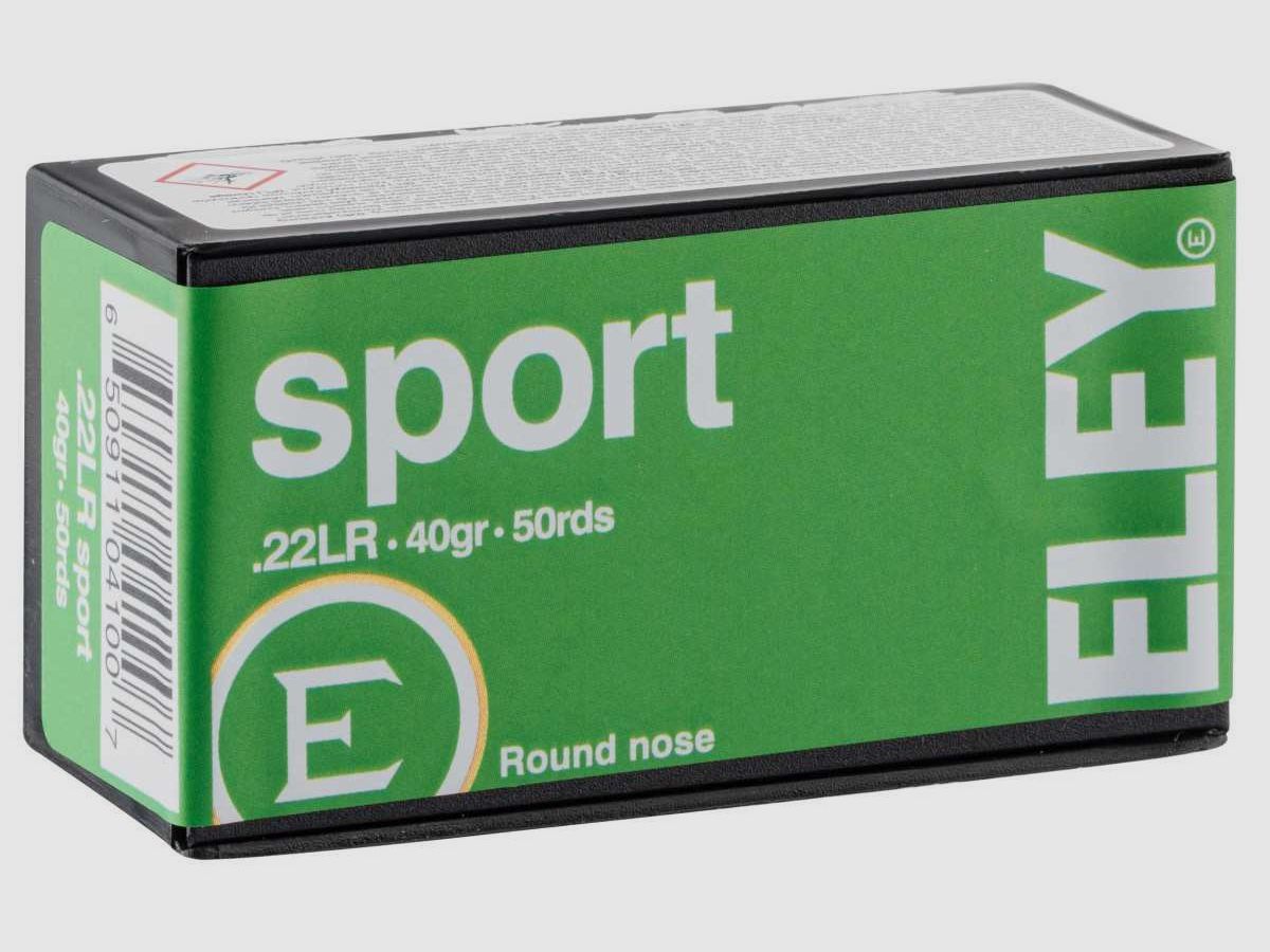 Cartuchos ELEY Sport .22 LR 40 gr X50, imagen 2 de 4