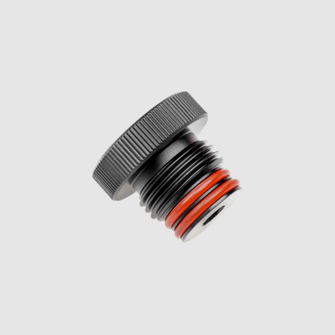 SMALL CO² CAP | FSC / FSC XP / Pistelle X-68 / IntruBuster.68 / Beeman BP50 kompatibel | Aluminium | Schwarz eloxiert