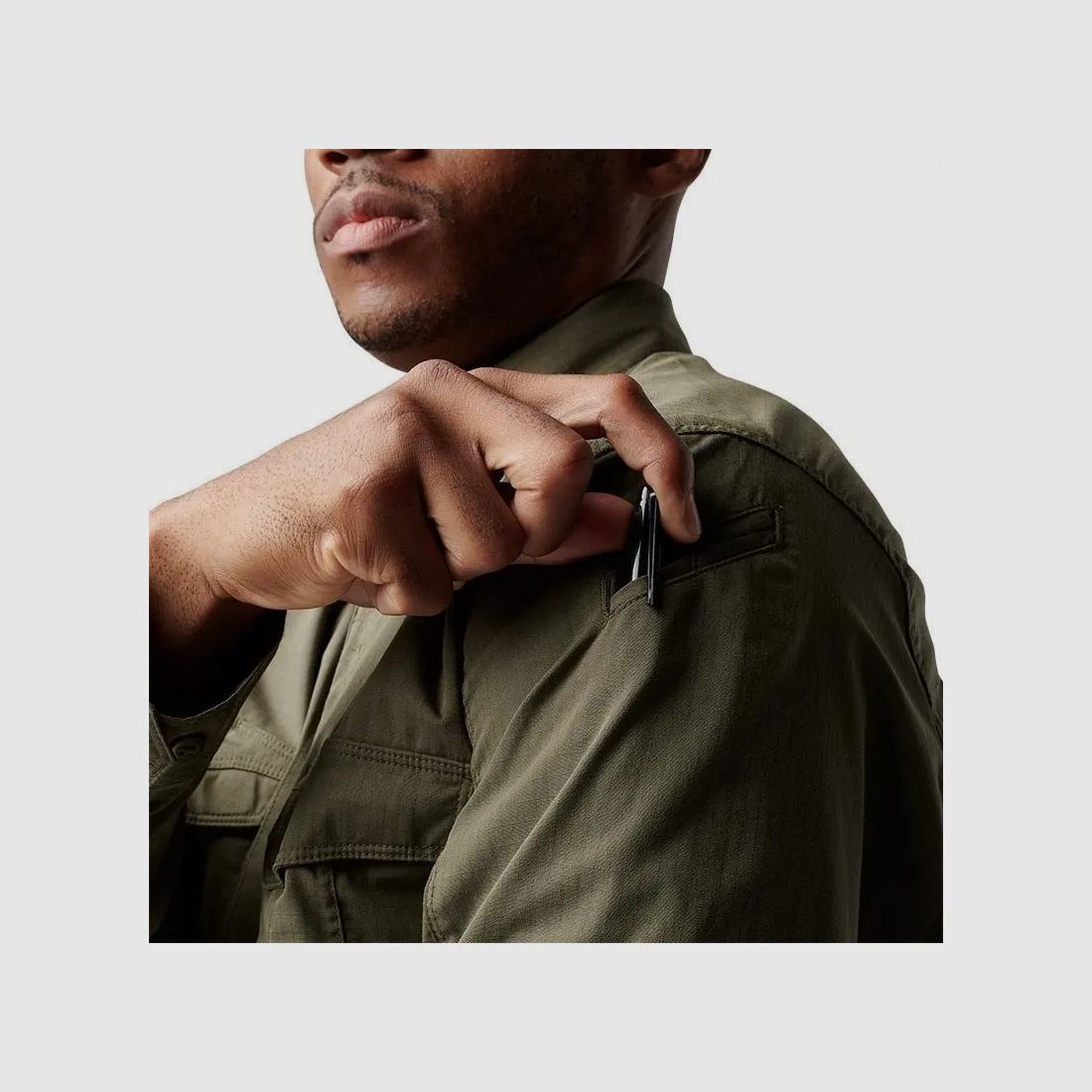 5.11 Stryke Long Sleeve Shirt (Black), image 4 sur 5