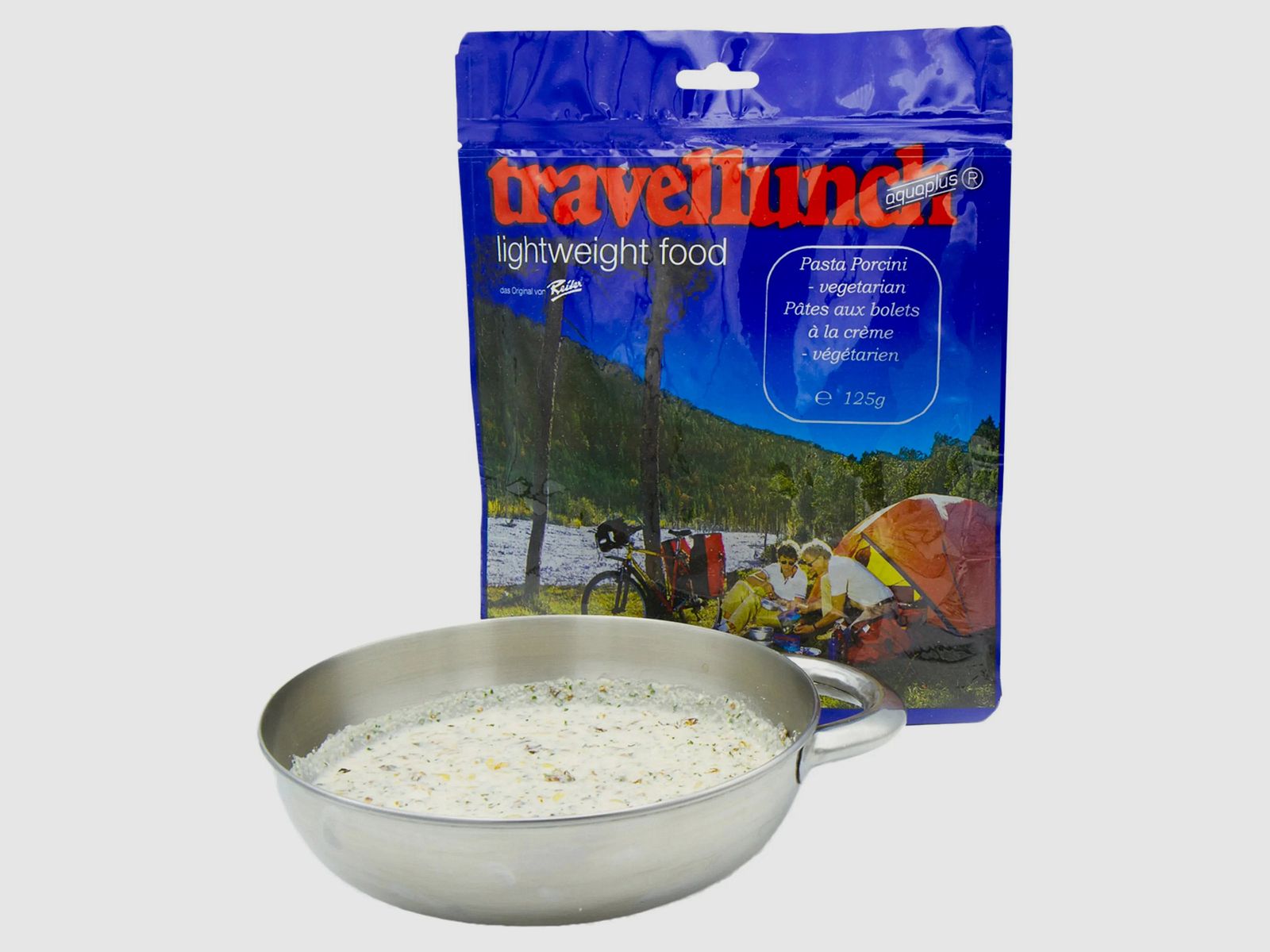 Travellunch Steinpilztopf mit Nudeln vegetarisch 1er Packung