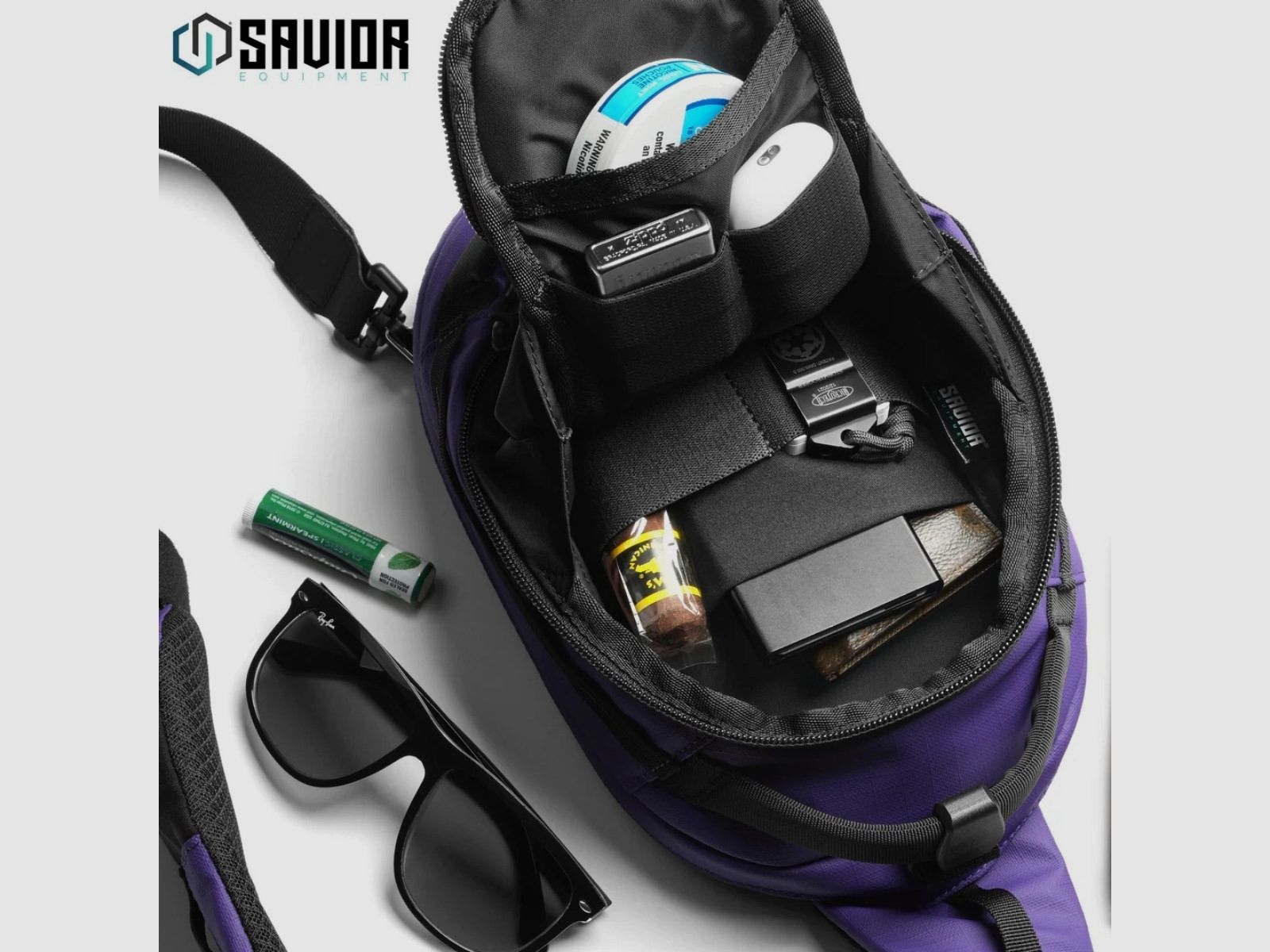 Savior – Bag / Waist Pack – Obscura – Purple – Full Size – CCW-SL1208-MD-UR, image 3 of 12