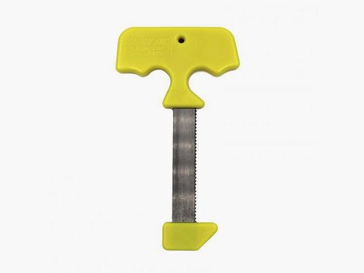 Saw breaking saw 8.5cm cutting length, handle in red