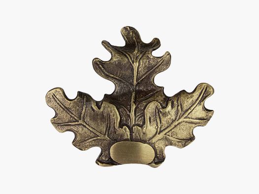 Couverture en feuilles de chêne - Bronze