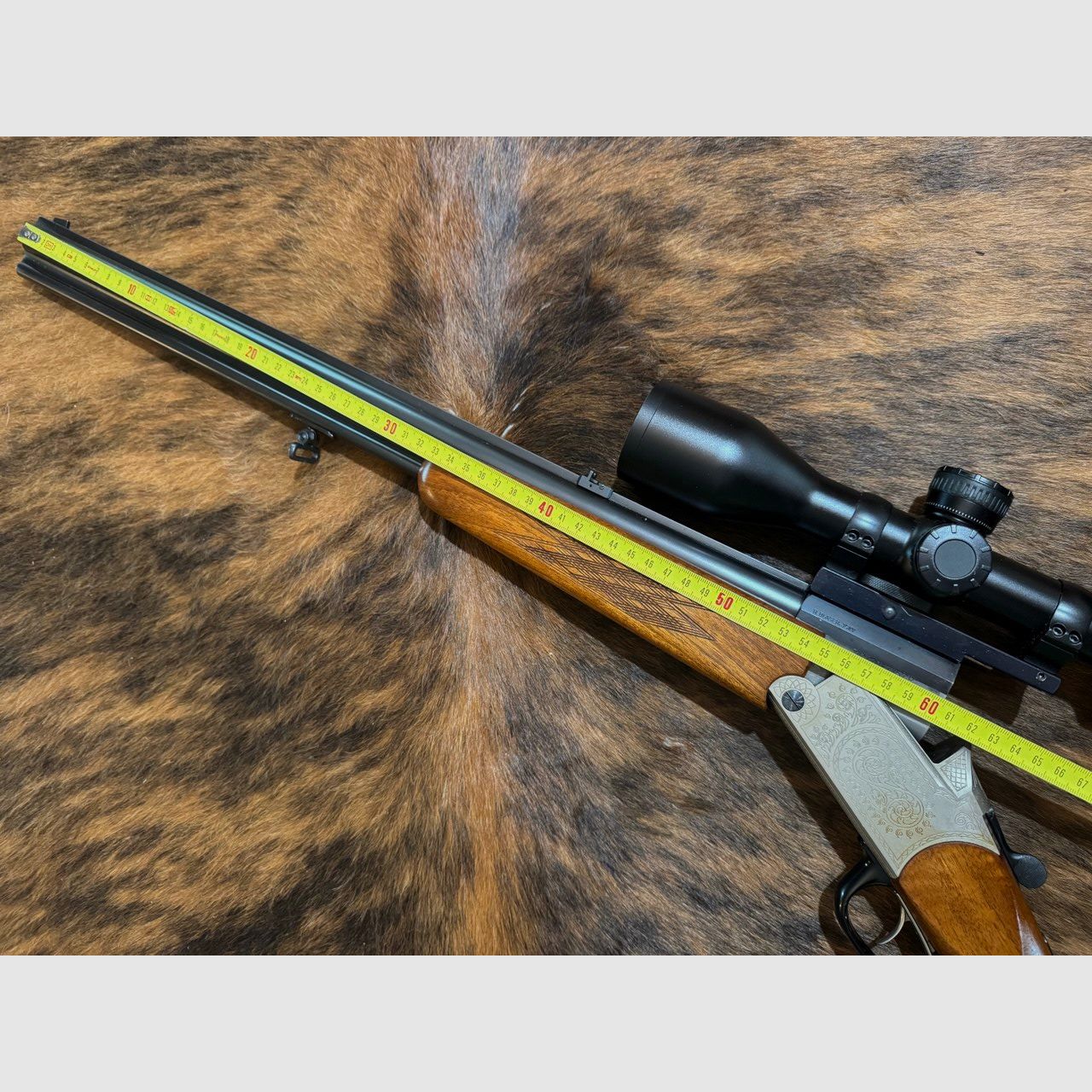 Blaser – Bockbüchsflinte BBF ES70 calibro 7x57R + 12/70 con ottica Zeiss
