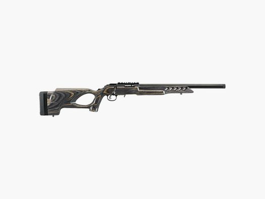 RUGER AMERICAN RIMFIRE TARGET Repetierbüchse ,22LR 10 Schuss 18P 46CM Lamellenschwarz