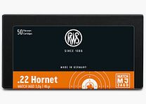 RWS RWS Match Jagd .22 HORNET 3,0G 50ER