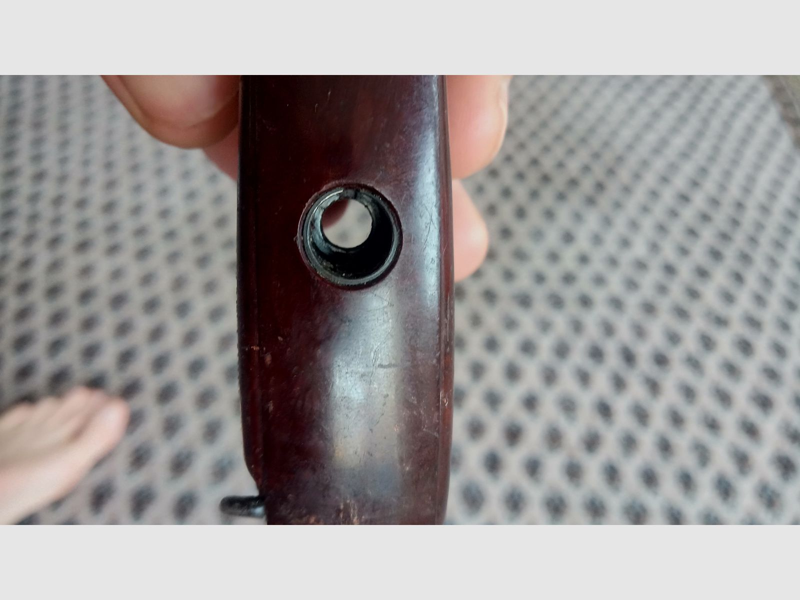 Griffschale für 9x18 Makarov PM feinstes sowjetisches Bakelit