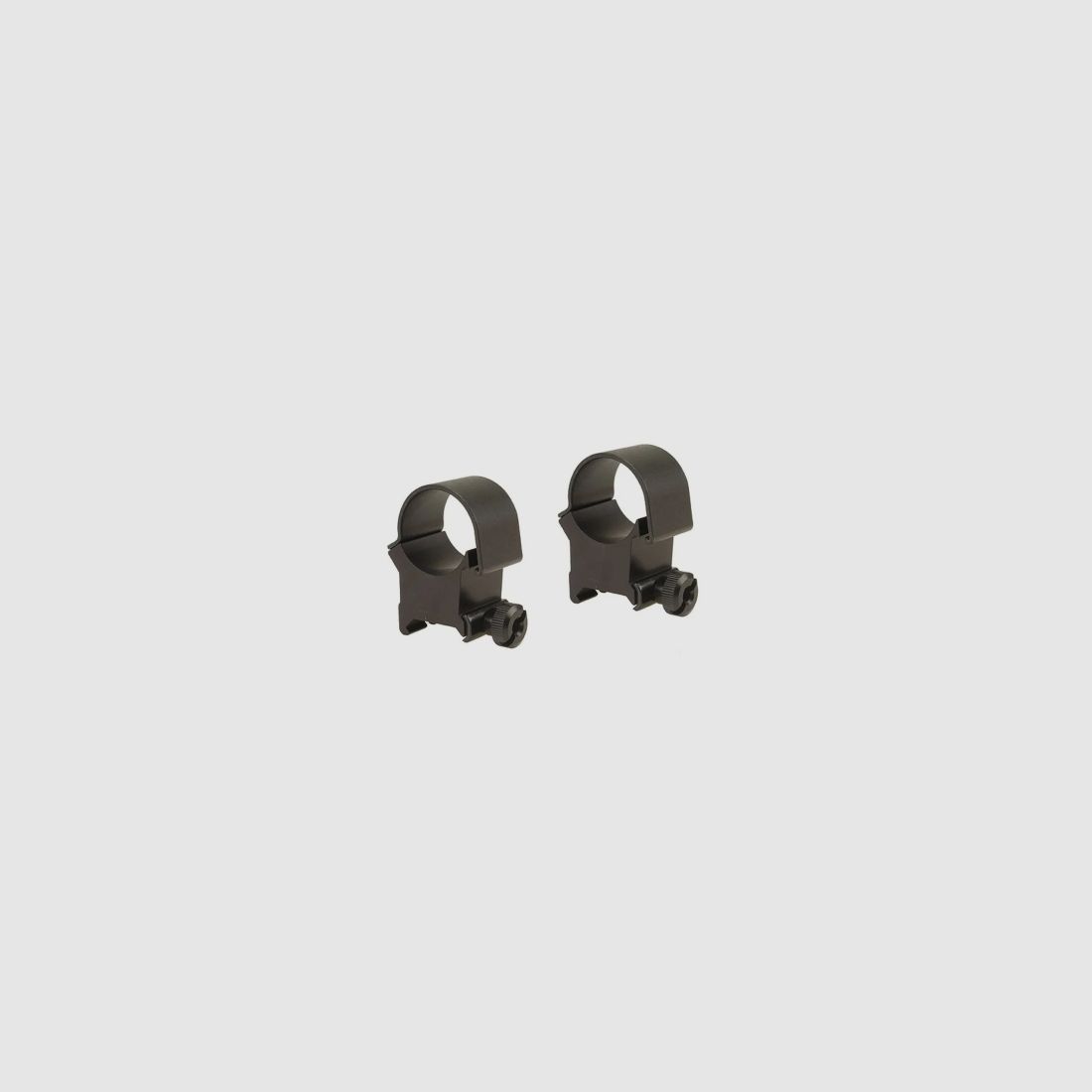 Weaver Top-Mount Weaver-Style Anelli nero opaco 25,4mm extra alto, BH 14,22mm
