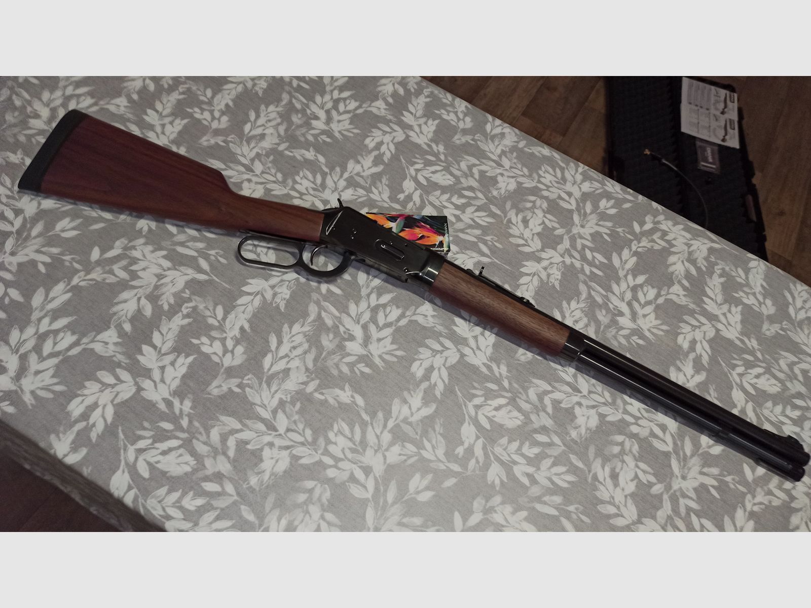 WINCHESTER 1894 TD TAKEDOWN lever-action rifle caliber .450 Marlin collector's firearm safe queen