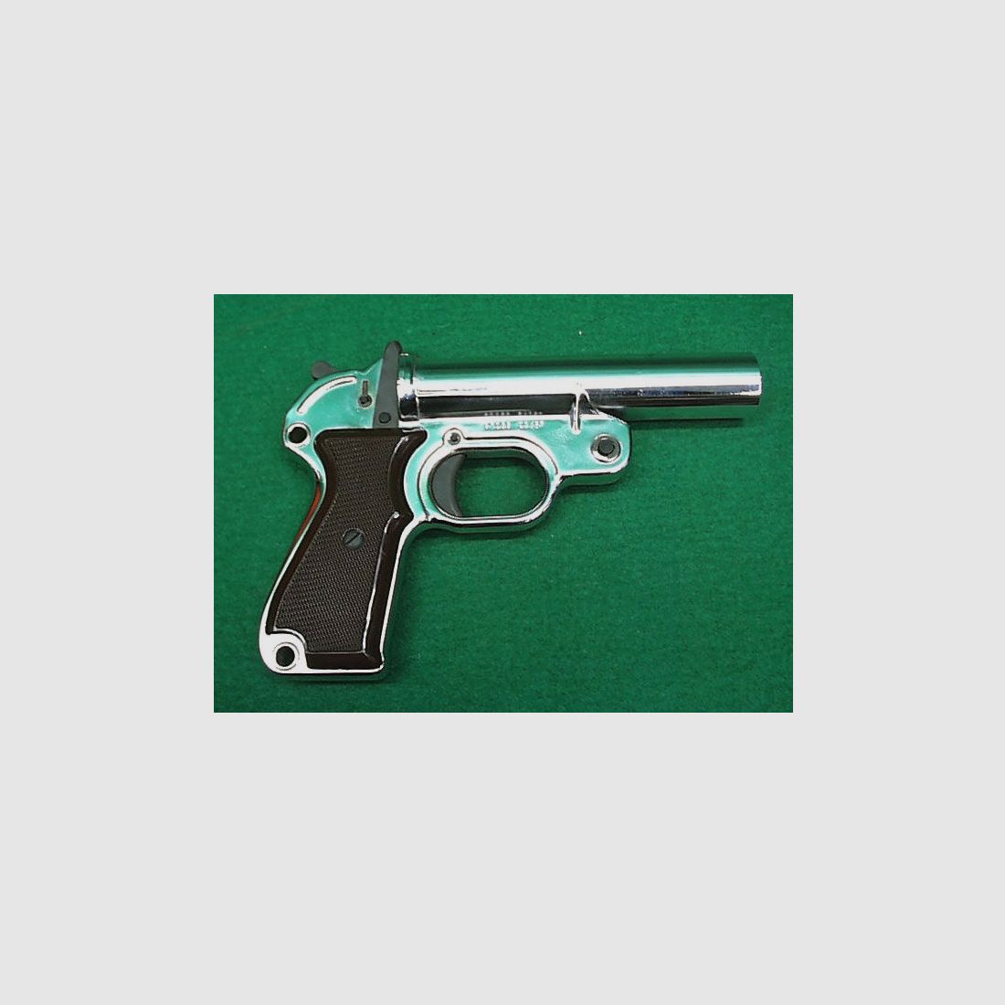 Pistola de señal Diana, cromada