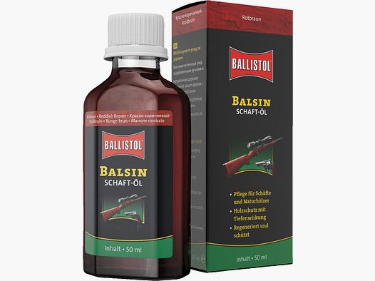 Balsam oil for stocks brown reddish 50 ml