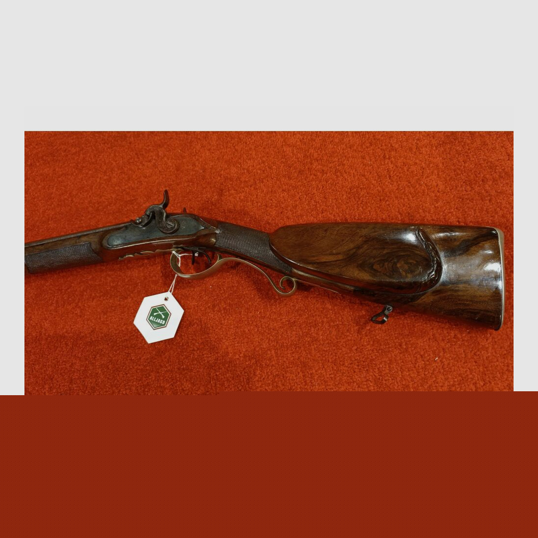 Escopeta de doble percusión Damasco Würzburg 20 (pólvora negra)