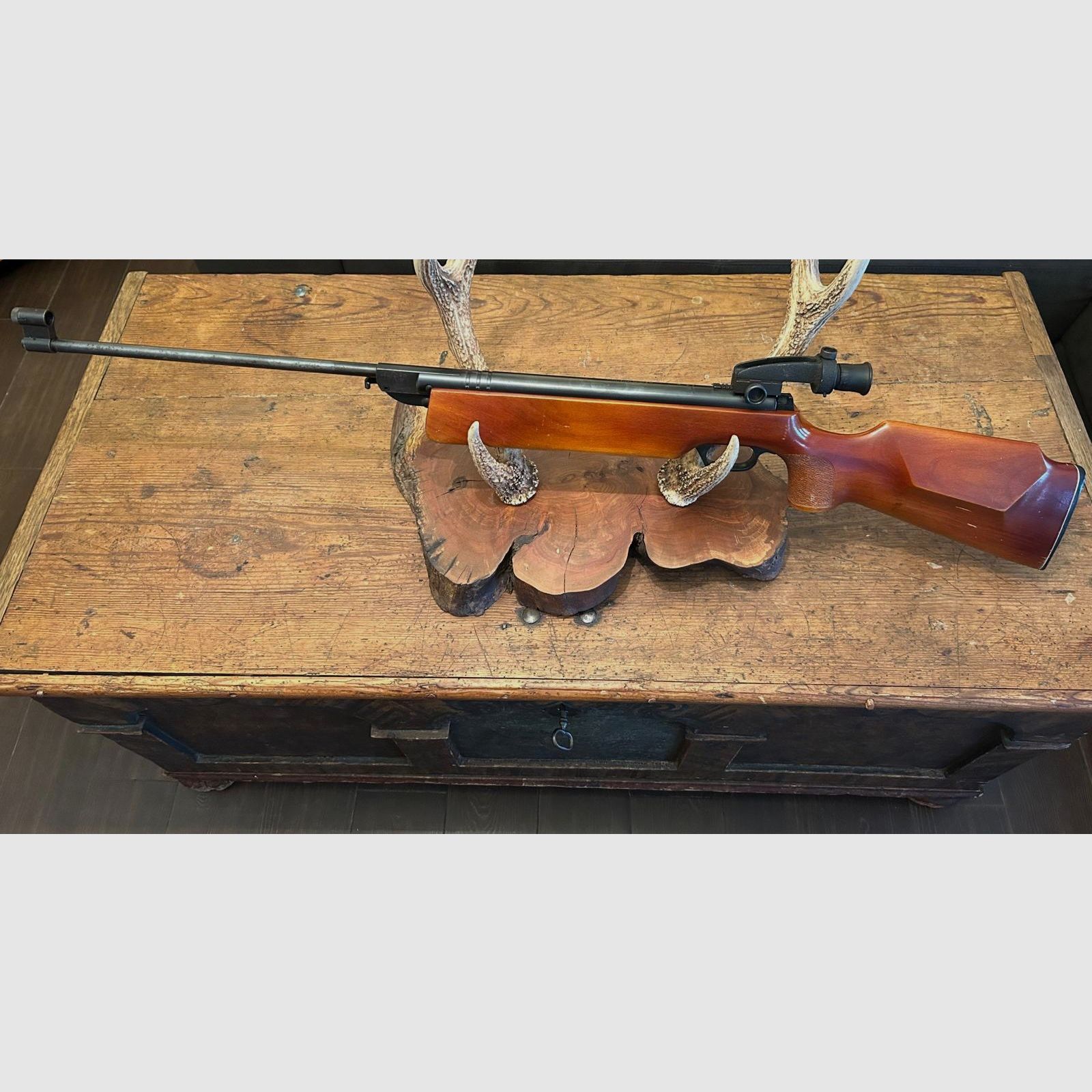 Haenel Wettkampf-Luftgewehr 303 Super mit Diopter, 7,5 Joule