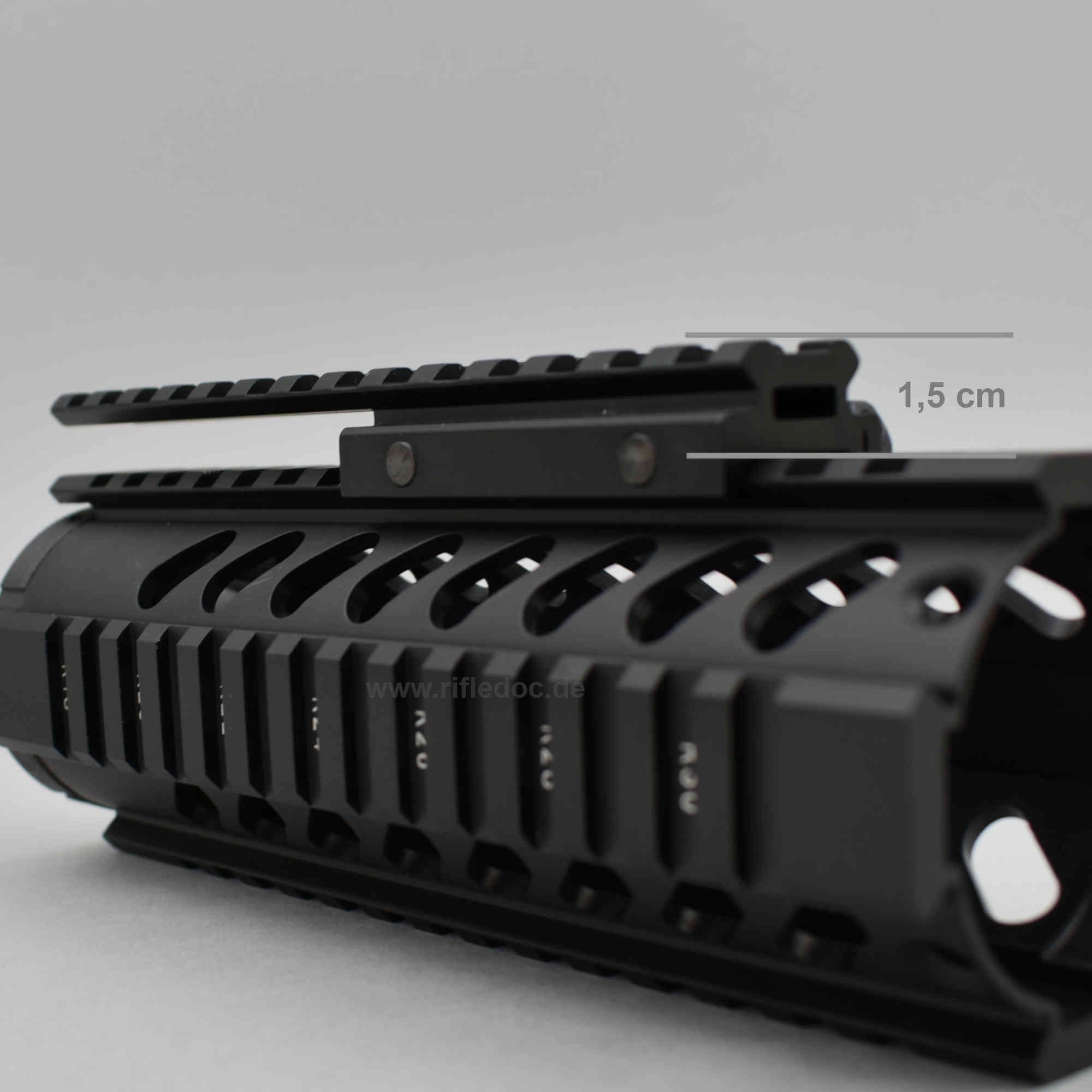 Weaver Adapter Low Profil Schwalbenschwanz