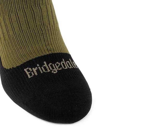 Bridgedale – wasserdichte Socken StormSock Heavy Knee – olive/schwarz, Bild 6 von 6