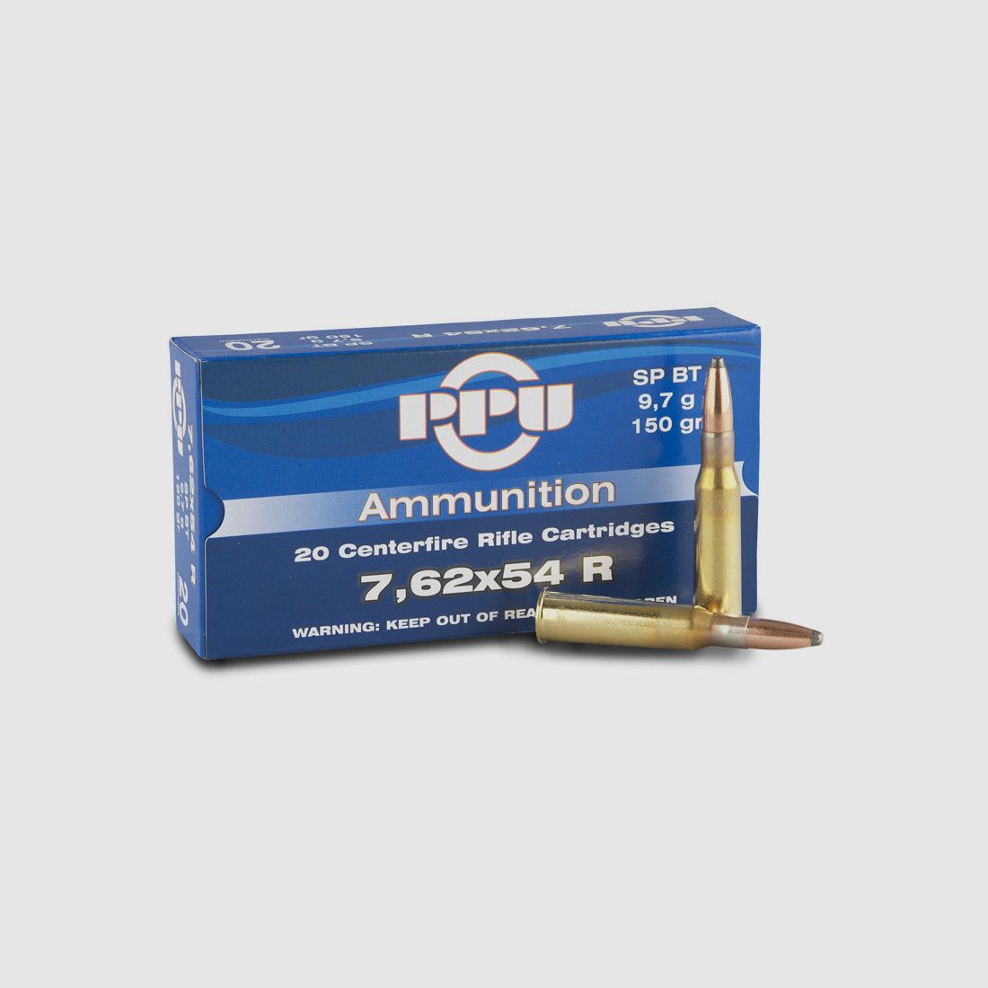 PPU 7,62x54R SP BT 180gr/11,7g – 20er Pkg