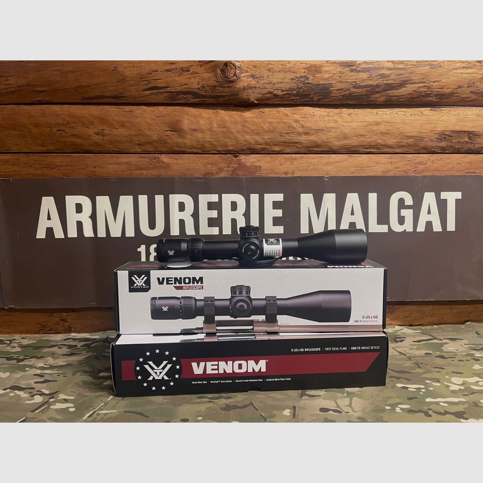 VORTEX VENOM 5-25×56 FFP ret.EBR-7C Mrad (1. Fokalebene), Bild 2 von 4