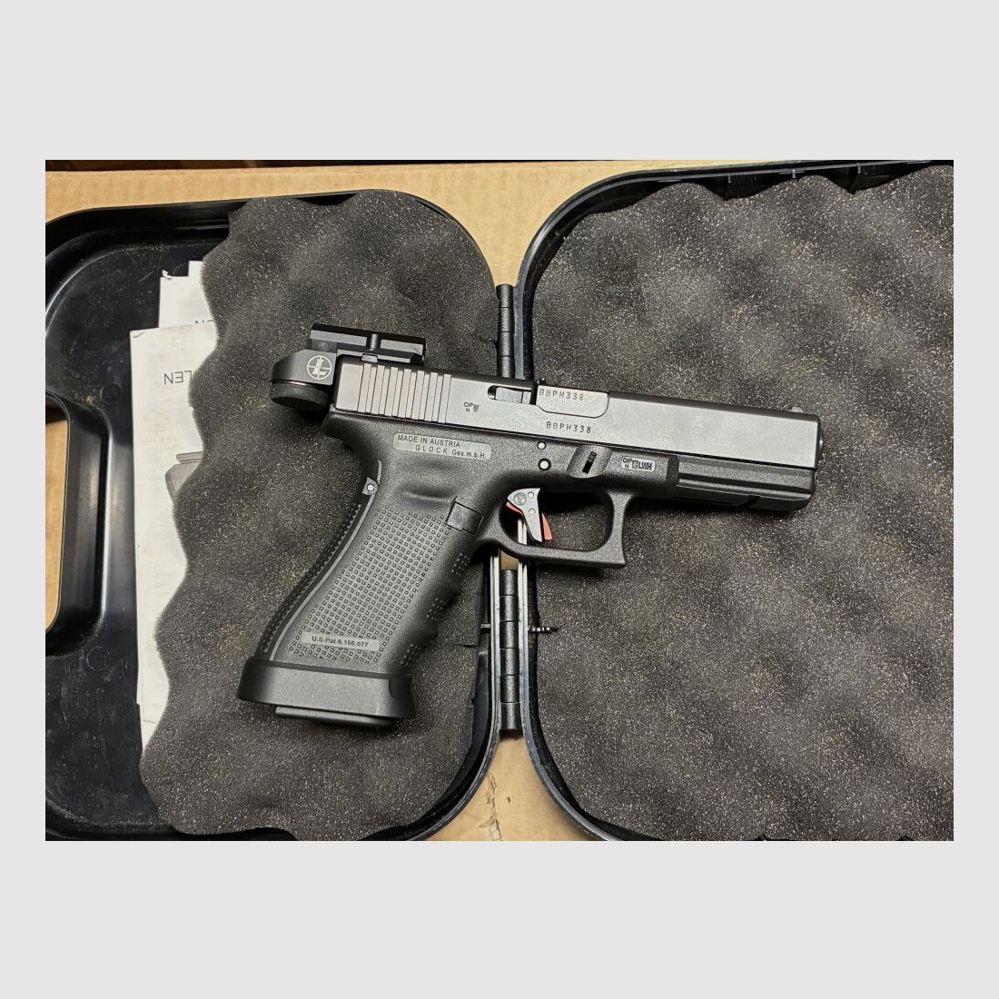 Glock 17 Gen4 optics 9mm Luger