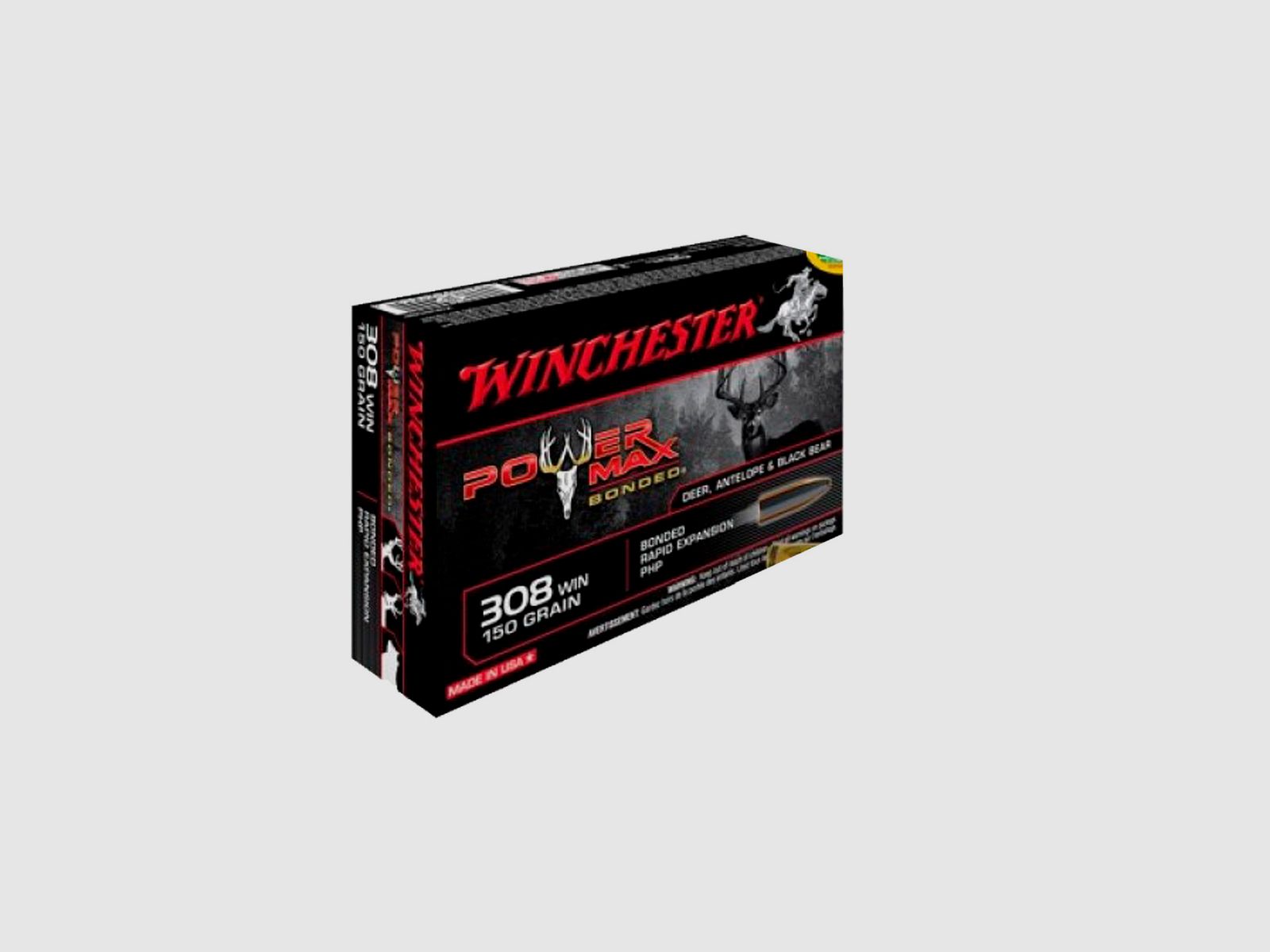 WINCHETER 308 POWER MAX BONDED 150 GR