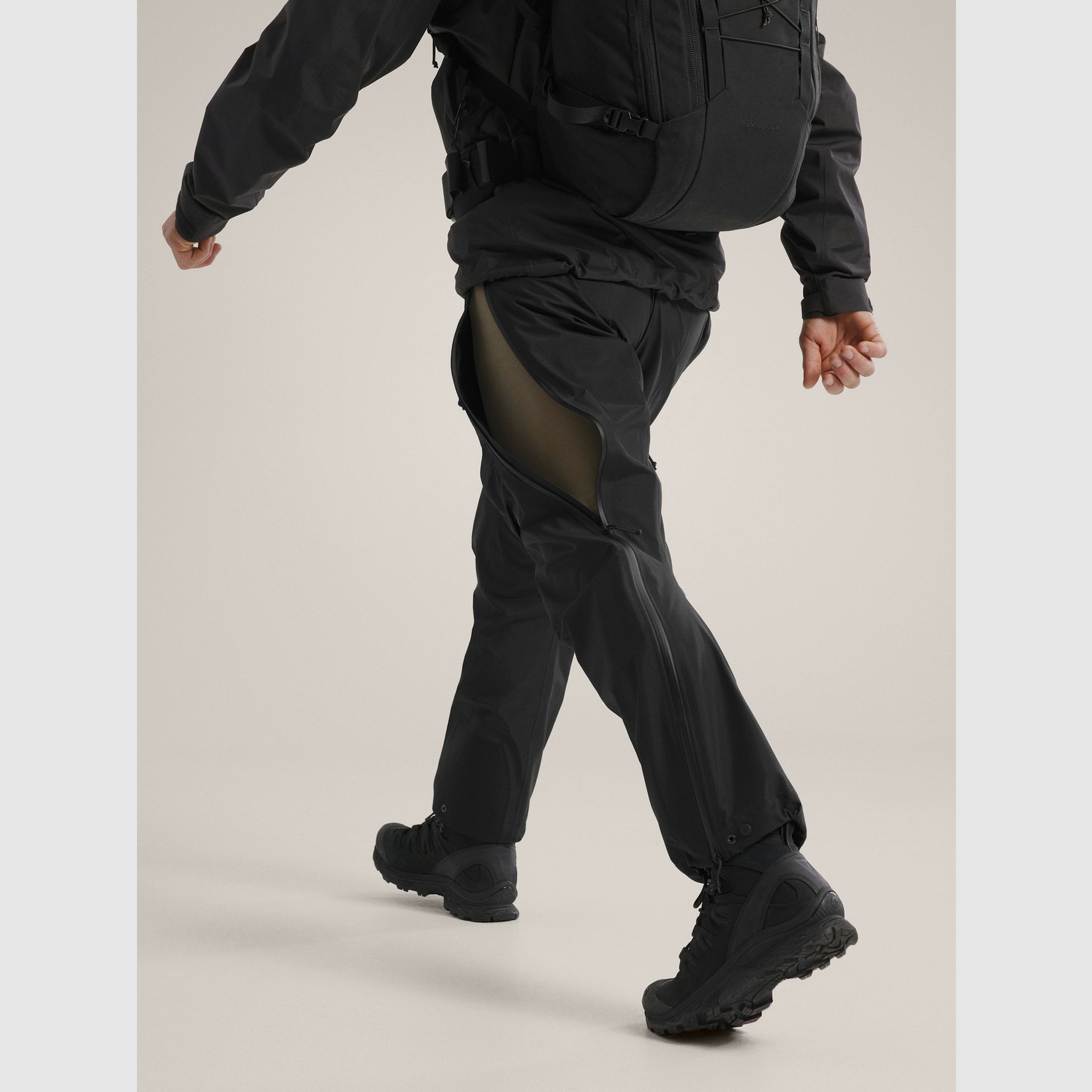 Arc'teryx Alpha Bib Pant LEAF Men's - Black, image 11 of 12