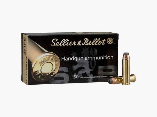 Sellier & Bellot .357 Mag. Jacketed Hollow Point 10.2g/158grs.