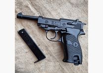 BRUNI P38 - 8 mm P.A.K. – Schreckschusspistole im Walther-P38-Stil / EU-weiter Versand